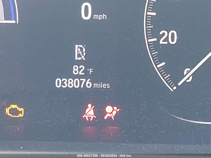 2022 Honda Accord Hybrid Ex-L VIN: 1HGCV3F59NA027154 Lot: 39537359