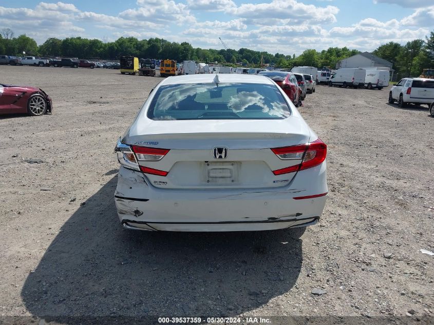 2022 Honda Accord Hybrid Ex-L VIN: 1HGCV3F59NA027154 Lot: 39537359