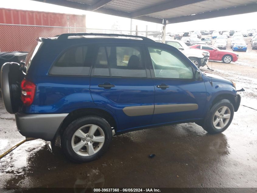 2004 Toyota Rav4 VIN: JTEHD20V640027008 Lot: 39537360