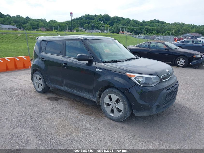 2015 Kia Soul + VIN: KNDJP3A52F7227184 Lot: 39537361