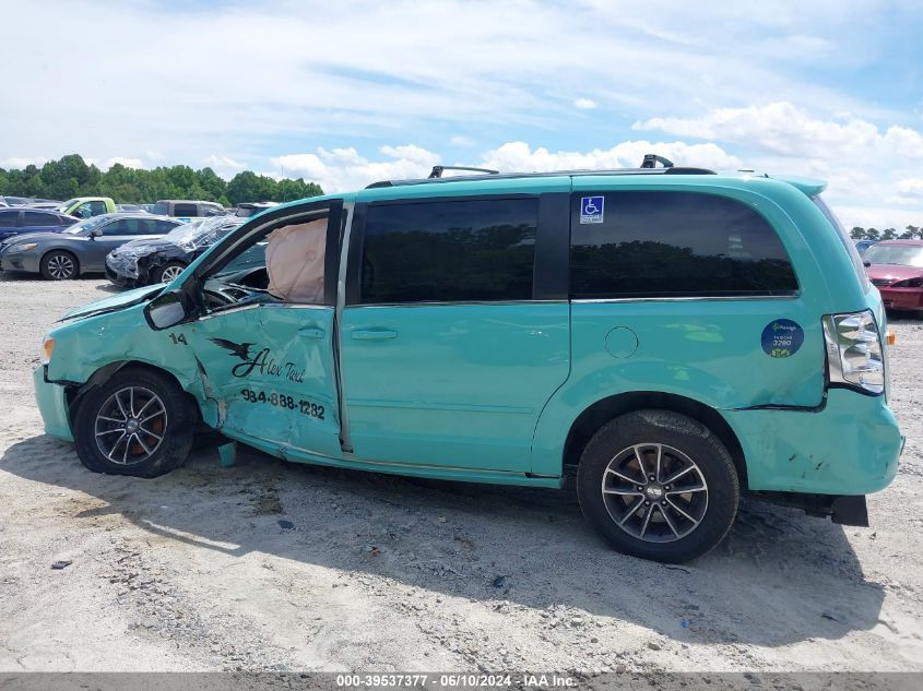 2017 Dodge Grand Caravan Sxt VIN: 2C4RDGCG7HR717266 Lot: 39537377