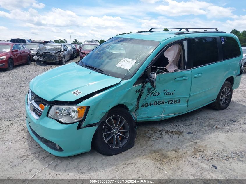 2017 Dodge Grand Caravan Sxt VIN: 2C4RDGCG7HR717266 Lot: 39537377