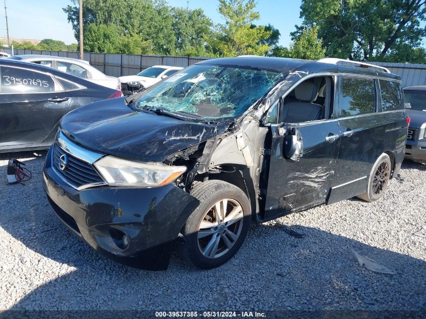 2012 Nissan Quest Le VIN: JN8AE2KP4C9032546 Lot: 39537385