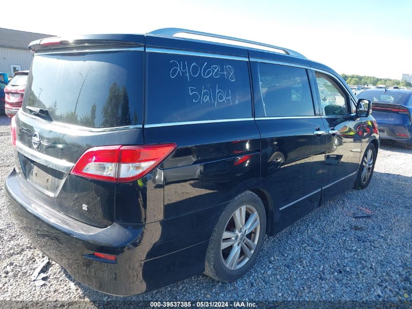 2012 Nissan Quest S/Sv/Sl/Le VIN: JN8AE2KP4C9032546 Lot: 39537385