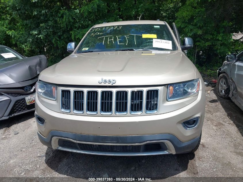 2014 Jeep Grand Cherokee Limited VIN: 1C4RJFBG6EC303288 Lot: 39537393