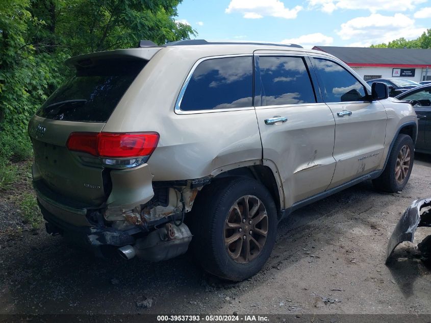 2014 Jeep Grand Cherokee Limited VIN: 1C4RJFBG6EC303288 Lot: 39537393