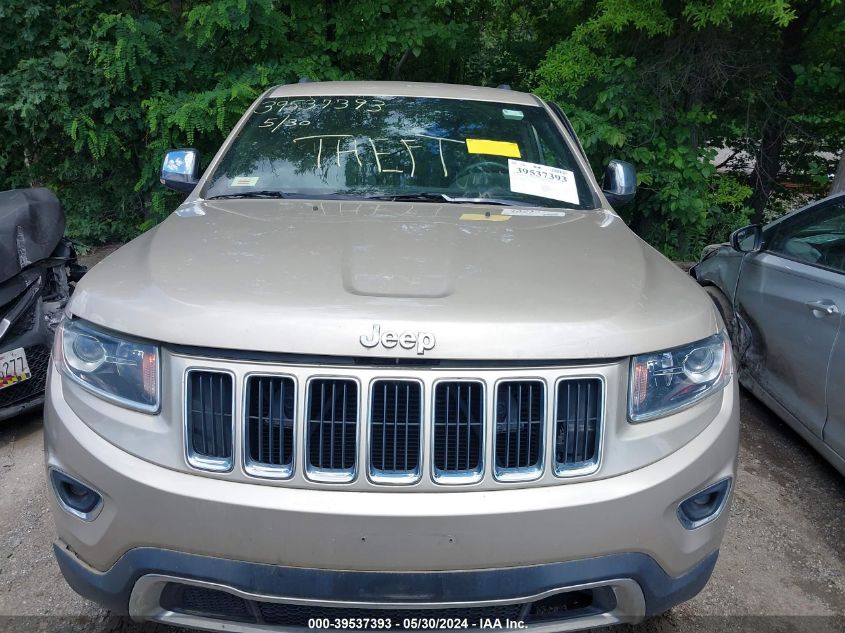 2014 Jeep Grand Cherokee Limited VIN: 1C4RJFBG6EC303288 Lot: 39537393