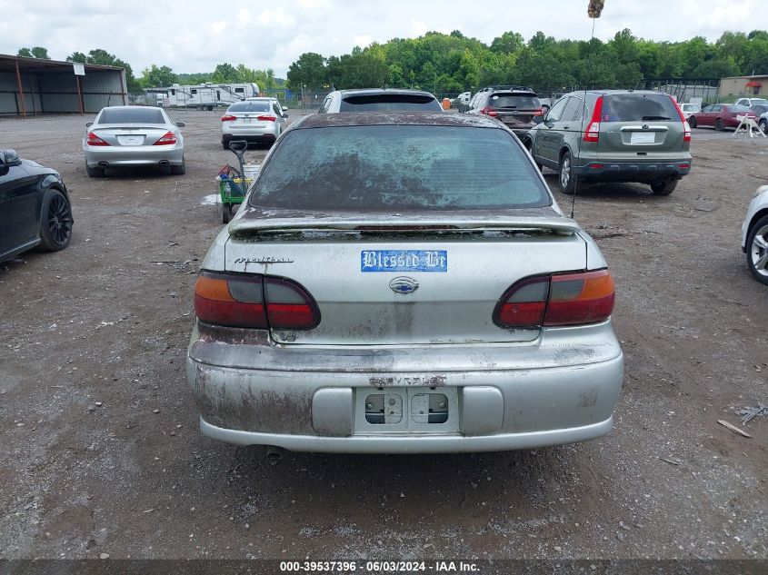 2001 Chevrolet Malibu VIN: 1G1ND521216176715 Lot: 39537396