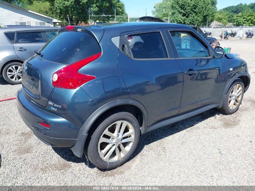 2014 Nissan Juke Sv VIN: JN8AF5MV6ET483669 Lot: 39537414