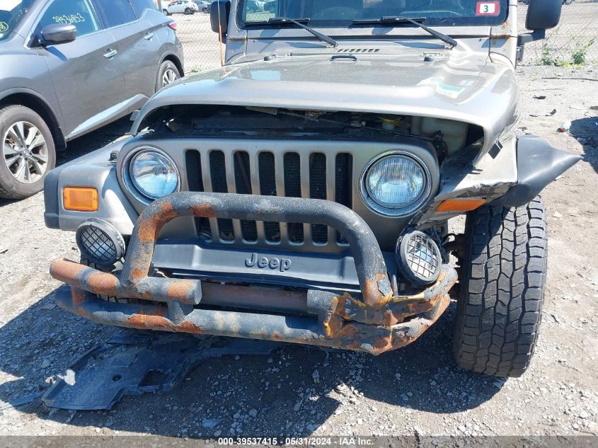 2003 Jeep Wrangler Rubicon VIN: 1J4FA69S33P358505 Lot: 39537415