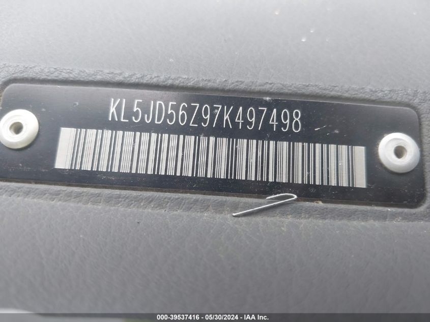 KL5JD56Z97K497498 2007 Suzuki Forenza Convenience