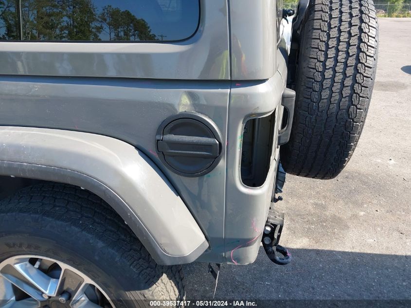 2021 Jeep Wrangler Unlimited Sahara 4X4 VIN: 1C4HJXEG9MW803875 Lot: 39537417