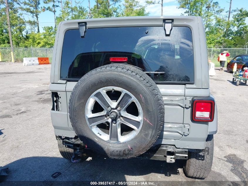 2021 Jeep Wrangler Unlimited Sahara 4X4 VIN: 1C4HJXEG9MW803875 Lot: 39537417
