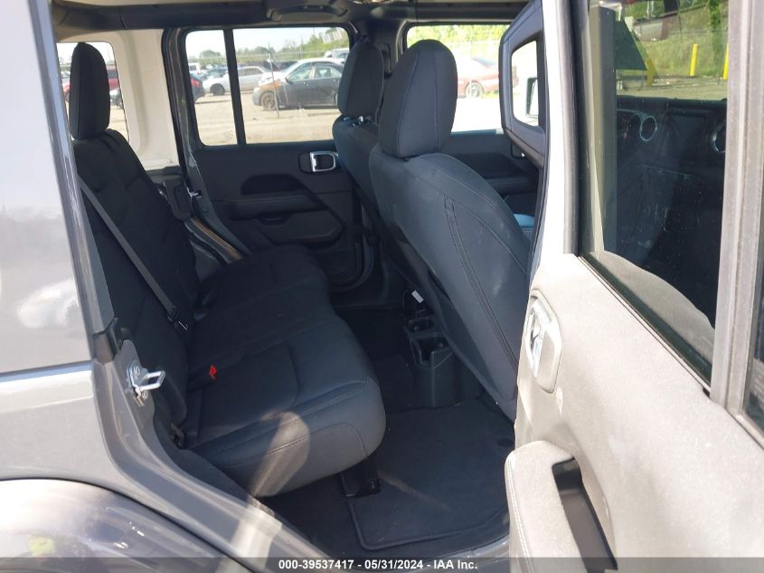 2021 Jeep Wrangler Unlimited Sahara 4X4 VIN: 1C4HJXEG9MW803875 Lot: 39537417