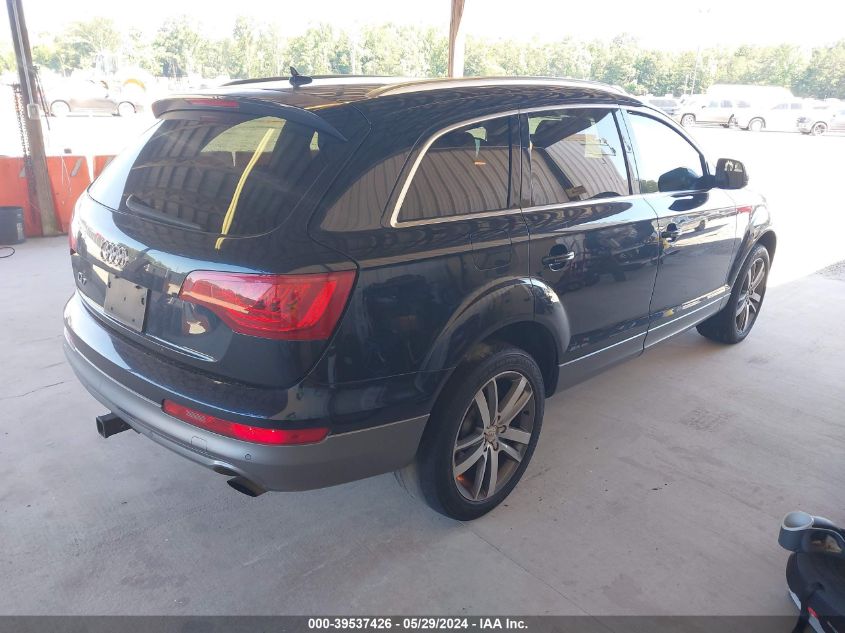 2011 Audi Q7 3.0T Premium VIN: WA1LGAFE5BD006254 Lot: 39537426