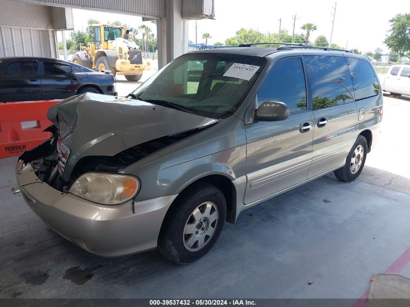 2003 Kia Sedona Ex/Lx VIN: KNDUP131736359659 Lot: 39537432