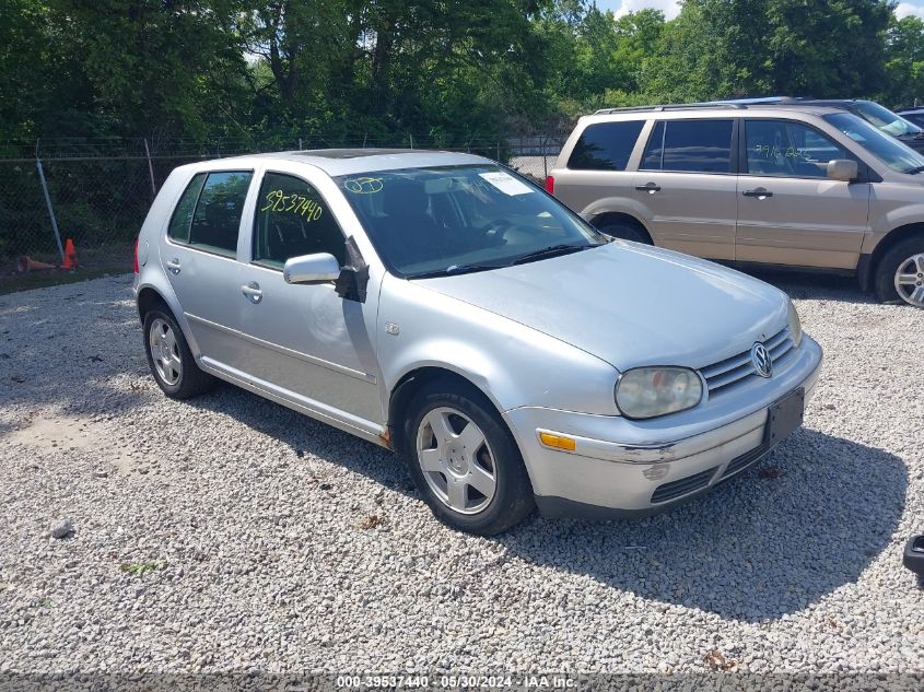 2002 Volkswagen Golf Gls 2.0L VIN: 9BWGB61J724071989 Lot: 39537440