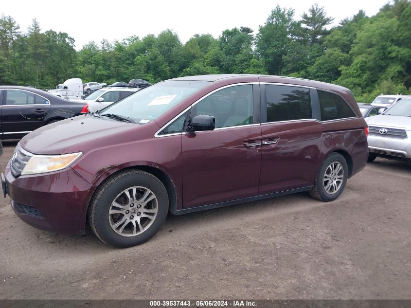 2012 Honda Odyssey Ex-L VIN: 5FNRL5H66CB121030 Lot: 39537443