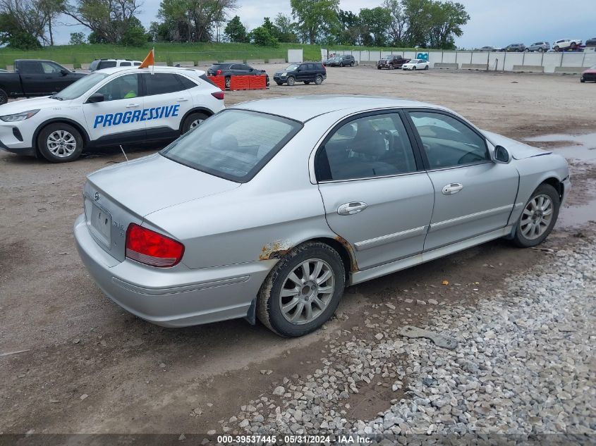 2004 Hyundai Sonata Gls/Lx VIN: KMHWF35H04A041880 Lot: 39537445