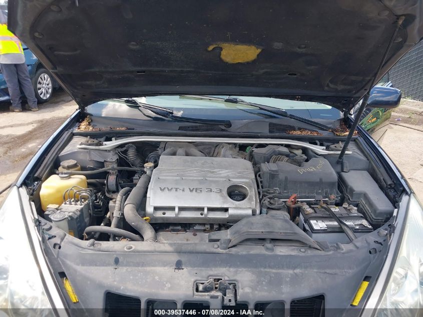 2005 Lexus Es 330 VIN: JTHBA30G755132735 Lot: 39537446