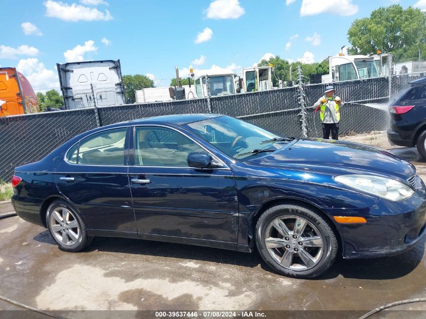 2005 Lexus Es 330 VIN: JTHBA30G755132735 Lot: 39537446