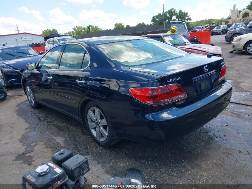 2005 Lexus Es 330 VIN: JTHBA30G755132735 Lot: 39537446