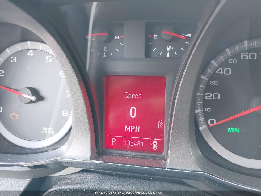 2011 GMC Terrain Sle-1 VIN: 2CTALMEC0B6273394 Lot: 39537482