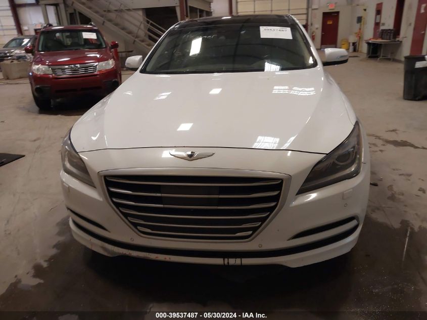 2015 Hyundai Genesis 3.8 VIN: KMHGN4JE8FU046755 Lot: 39537487