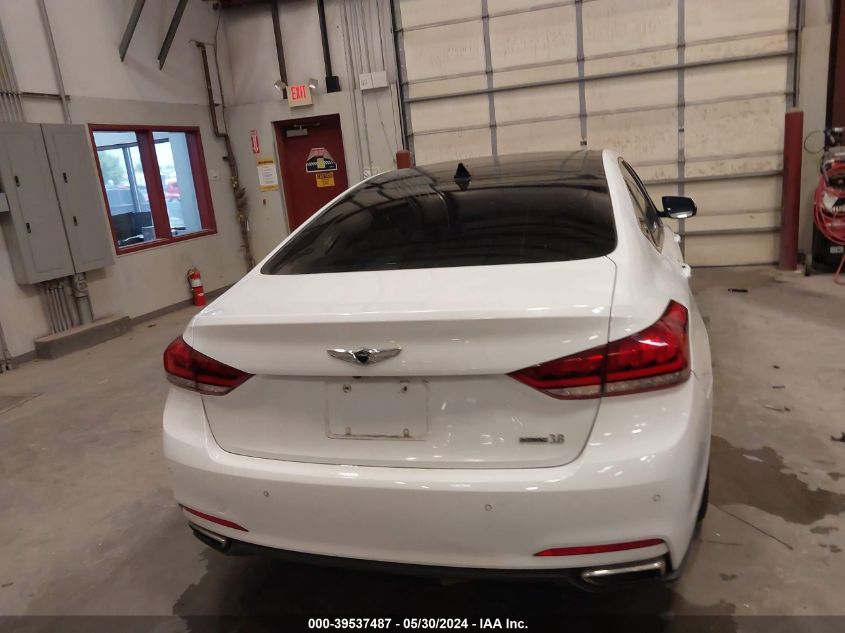 2015 Hyundai Genesis 3.8 VIN: KMHGN4JE8FU046755 Lot: 39537487