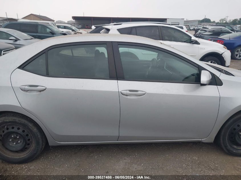 2019 TOYOTA COROLLA LE - 2T1BURHE9KC139795