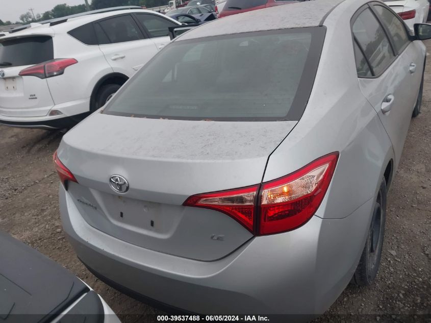 2019 Toyota Corolla Le VIN: 2T1BURHE9KC139795 Lot: 39537488