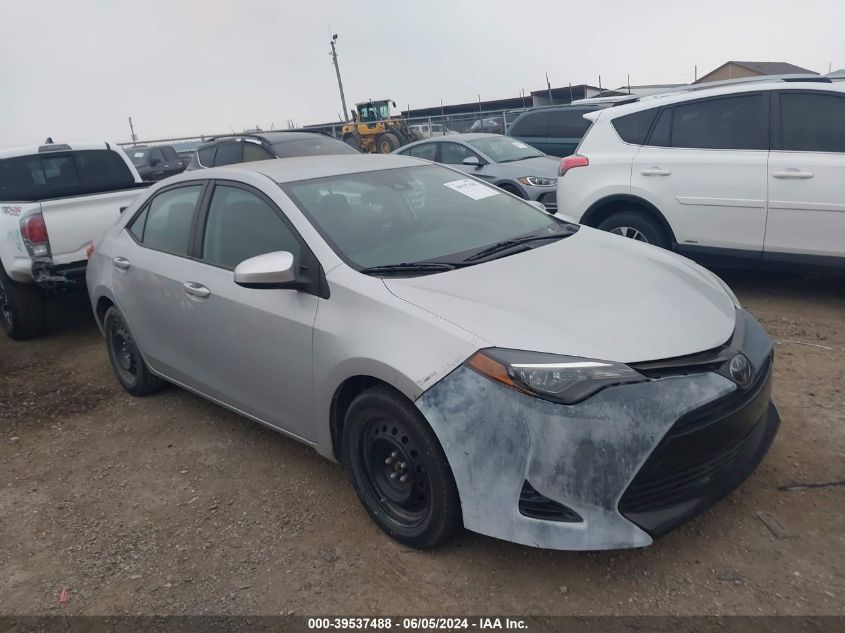 2019 TOYOTA COROLLA LE - 2T1BURHE9KC139795