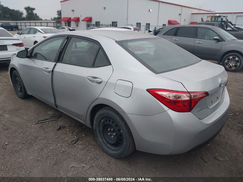 2019 TOYOTA COROLLA LE - 2T1BURHE9KC139795