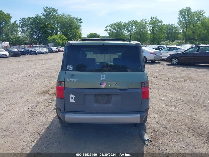 2005 Honda Element Lx VIN: 5J6YH28385L033236 Lot: 39537490