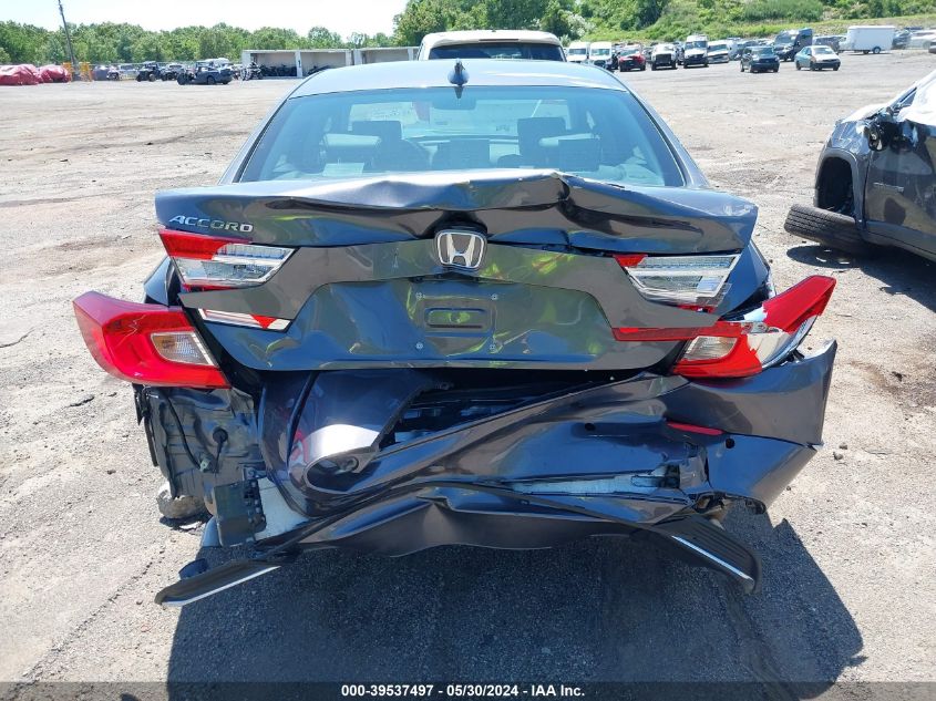 2022 Honda Accord Ex-L VIN: 1HGCV1F59NA055461 Lot: 39537497