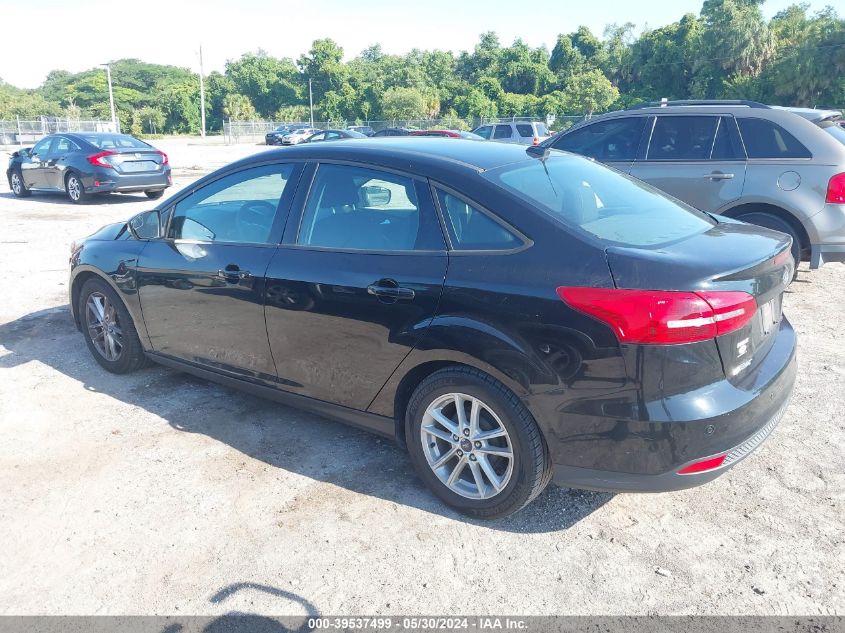 2016 Ford Focus Se VIN: 1FADP3F23GL401113 Lot: 39537499