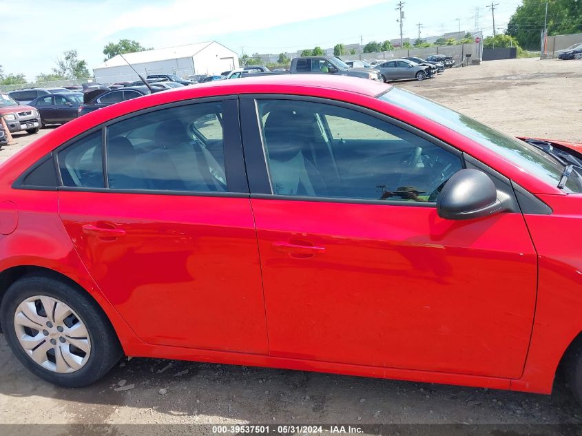 2014 Chevrolet Cruze Ls Auto VIN: 1G1PA5SH1E7213963 Lot: 39537501