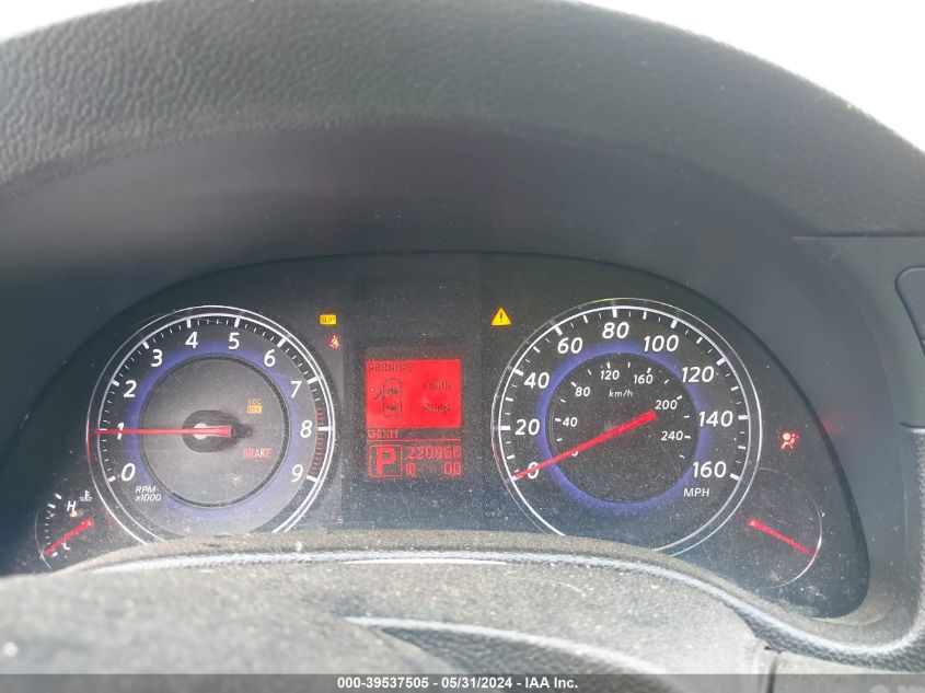 2007 Infiniti G35X VIN: JNKBV61F57M824318 Lot: 39537505