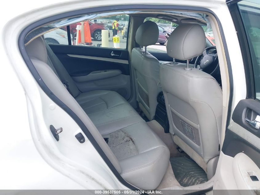 2007 Infiniti G35X VIN: JNKBV61F57M824318 Lot: 39537505