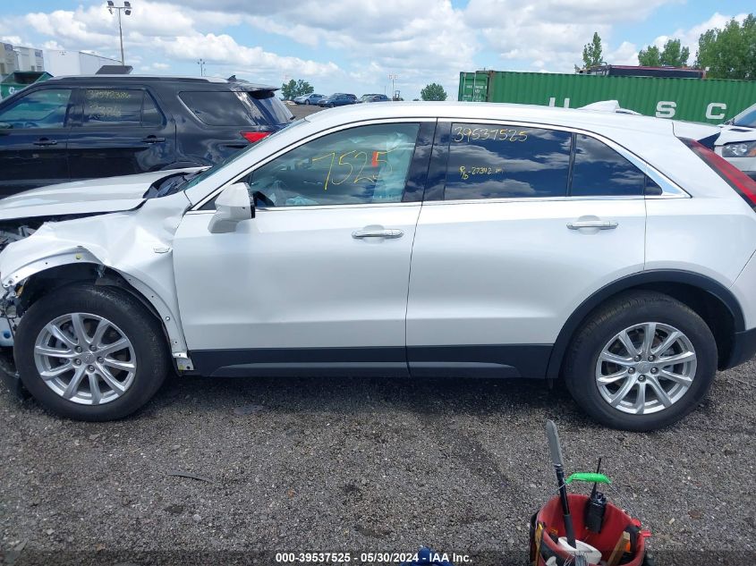 2022 Cadillac Xt4 Awd Luxury VIN: 1GYFZBR43NF100934 Lot: 39537525