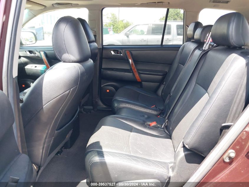 2012 Toyota Highlander Limited V6 VIN: 5TDDK3EHXCS125052 Lot: 39537527