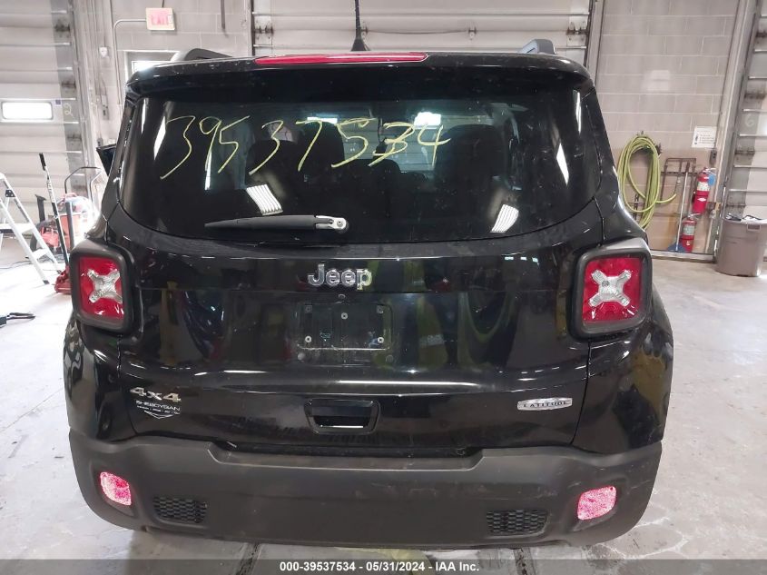 2018 Jeep Renegade Latitude 4X4 VIN: ZACCJBBB2JPJ36871 Lot: 39537534