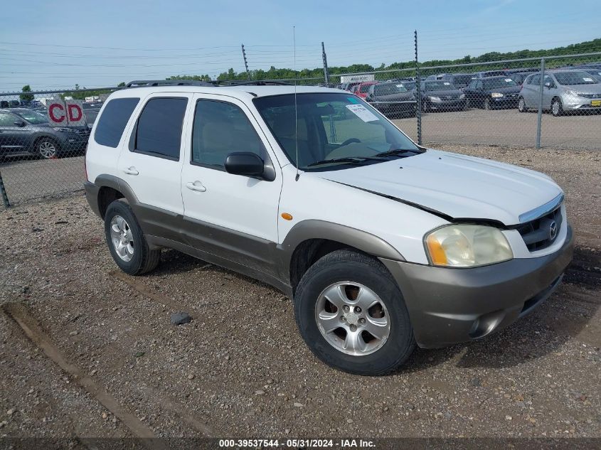 2002 Mazda Tribute Es V6/Lx V6 VIN: 4F2CU09112KM04557 Lot: 39537544