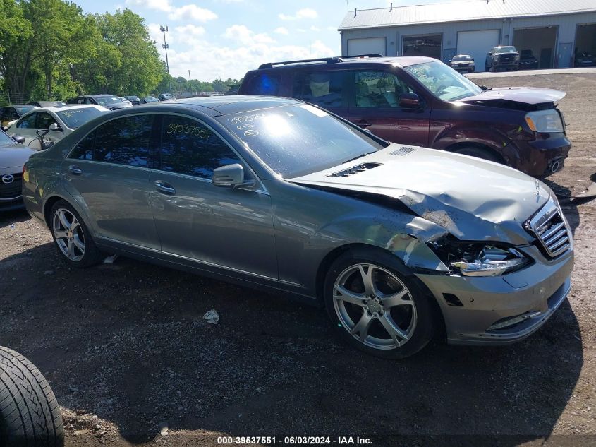 2013 Mercedes-Benz S 550 4Matic VIN: WDDNG9EB8DA513566 Lot: 39537551