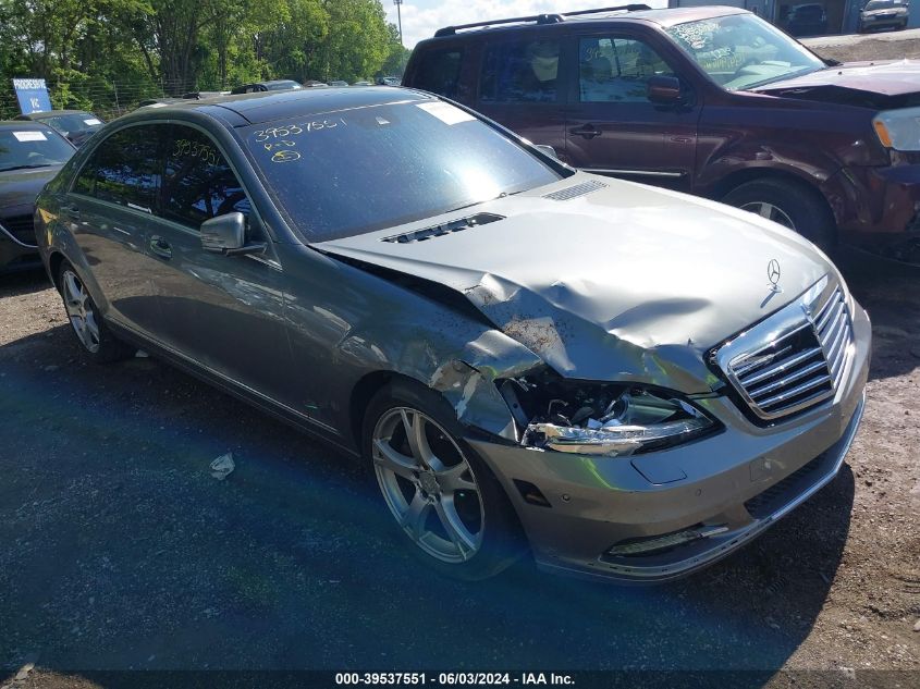 2013 Mercedes-Benz S 550 4Matic VIN: WDDNG9EB8DA513566 Lot: 39537551