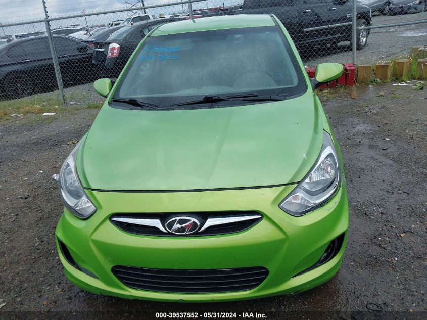 2013 Hyundai Accent Gs VIN: KMHCT5AE2DU128553 Lot: 39537552