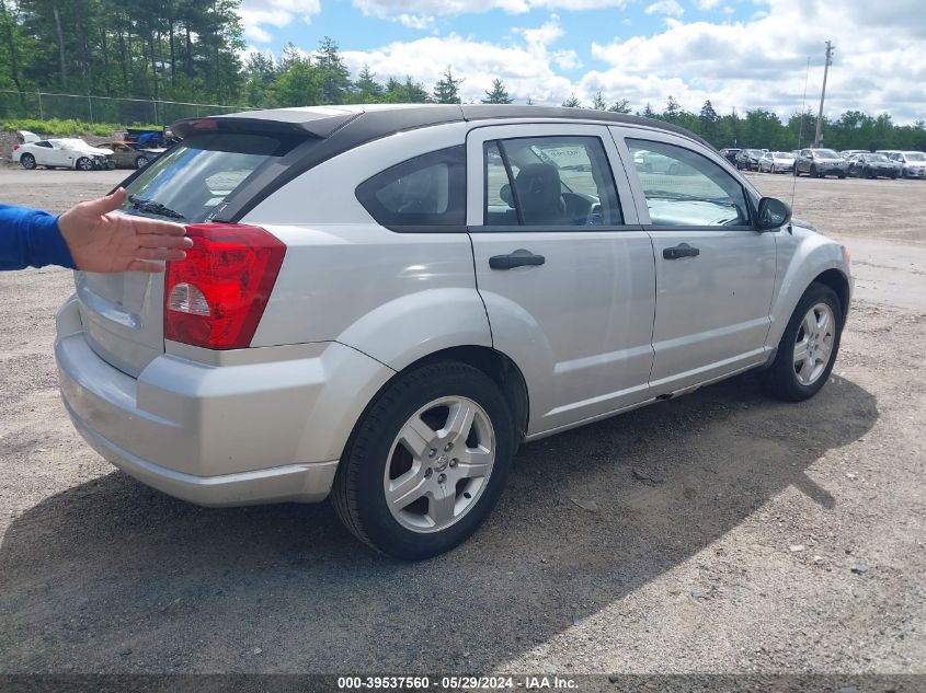 2008 Dodge Caliber Se VIN: 1B3HB28B58D684354 Lot: 39537560