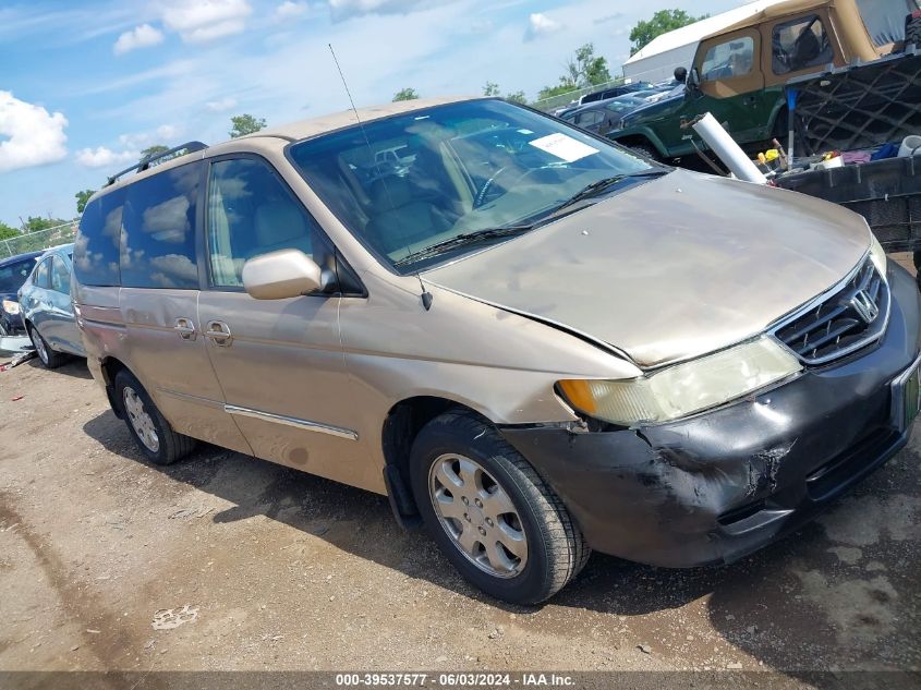 2002 Honda Odyssey Ex-L VIN: 2HKRL18752H537975 Lot: 39537577