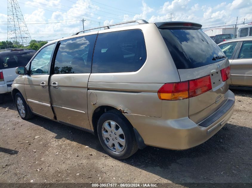 2002 Honda Odyssey Ex-L VIN: 2HKRL18752H537975 Lot: 39537577