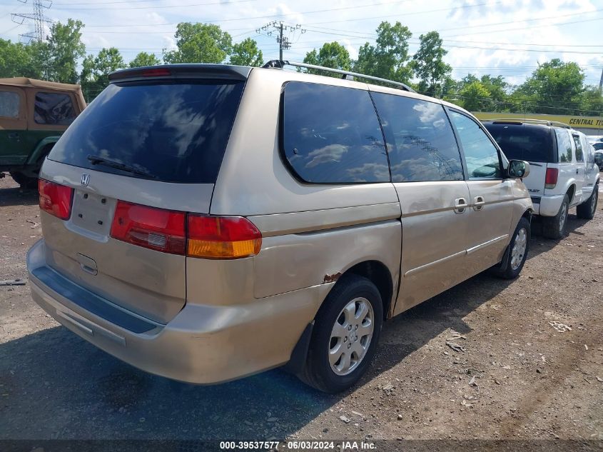 2002 Honda Odyssey Ex-L VIN: 2HKRL18752H537975 Lot: 39537577